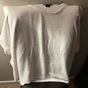 Ashley Stewart white top size 30/32